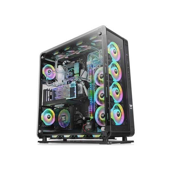 Thermaltake Core P8 (E-ATX) Full Tower Cabinet With Tempered Glass Side Panel (Black) CA-1Q2-00M1WN-00