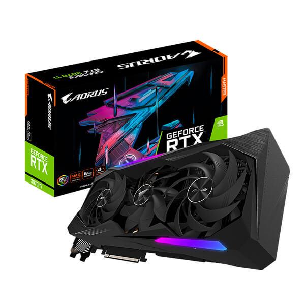 Gigabyte AORUS RTX 3070 Ti Master 8GB Graphics Card GV-N307TAORUS-M-8GD