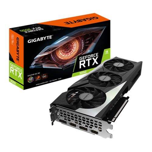 Gigabyte GeForce RTX 3050 Gaming OC 8G Graphic Card GV-N3050Gaming OC-8GD