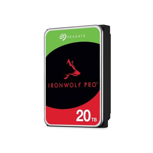 Seagate IronWolf Pro ST20000NT001 20TB 7200 RPM 256MB Cache SATA 6.0Gbs 3.5 inch Internal Hard Drive