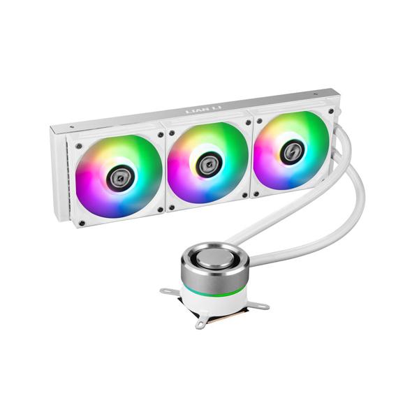 LIAN LI GALAHAD 360 ARGB All In One 360mm CPU Liquid Cooler (White)