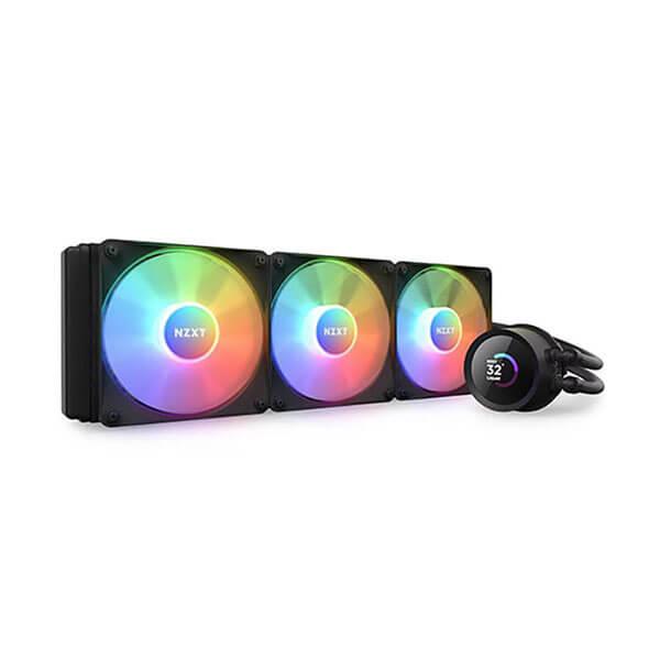NZXT Kraken 360 RGB AIO Liquid Cooler with LCD Display (Black) RL-KR360-B1