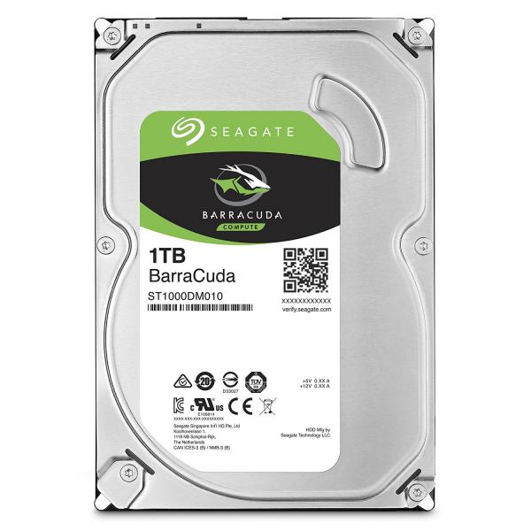 Seagate BarraCuda ST1000DM010 1TB HDD