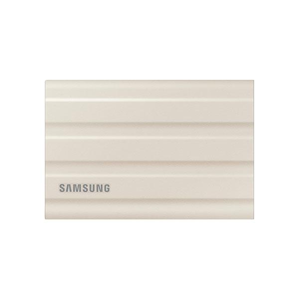 SAMSUNG T7 SHIELD BEIGE 1TB PORTABLE EXTERNAL SSD