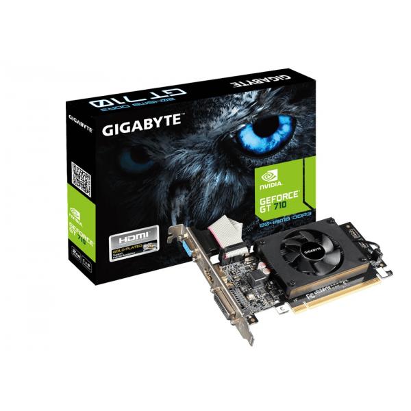 Gigabyte Geforce GT 710 2GB DDR3 Graphic Card GV-N710D3-2GL