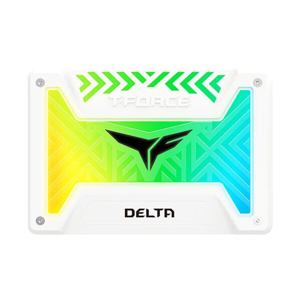 TeamGroup Delta RGB RGB 1TB White Internal SSD T253TR001T3C413