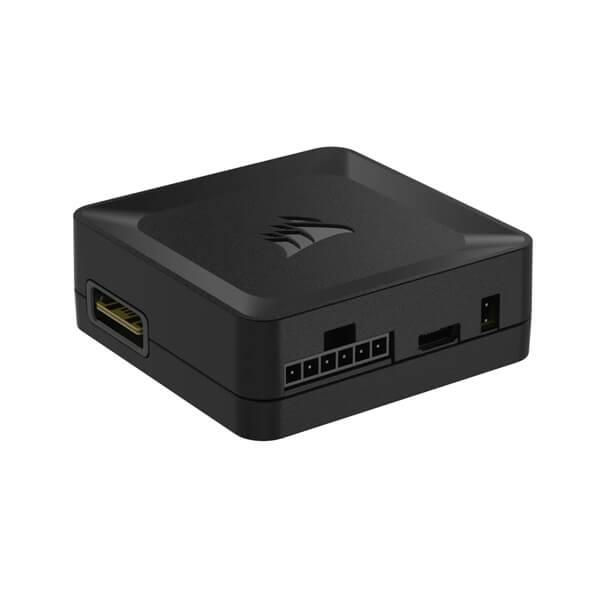 CORSAIR ICUE LINK SYSTEM HUB CONNECT UP TO 14 ICUE LINK DEVICES, SINGLE CABLE DESIGN, AUTO DEVICE DE....