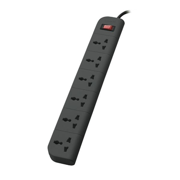 Belkin Essential 6 Socket Grey Surge Protector F9E600ZB2M-GRY