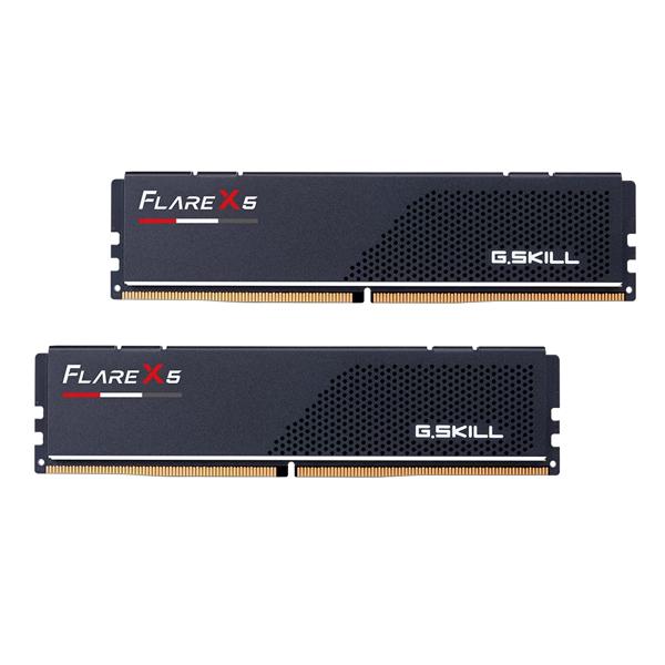 G.SKILL FLARE X5 32GB (16GBX2) DDR5 6000MHZ DESKTOP RAM (MATTE BLACK)