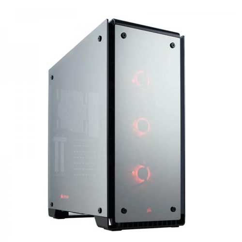 Corsair CRYSTAL Series 570X RGB MIRROR Black Transparent Side Panel MID-TOWER ATX Gaming CASE CC-9011126-WW