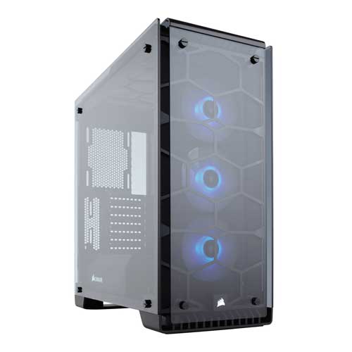 Corsair Crystal Series 570X RGB Tempered Glass ATX Mid-Tower Case CC-9011098-WW