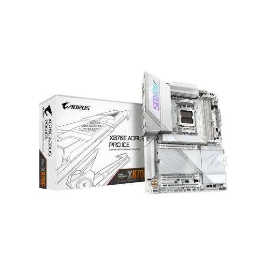 GIGABYTE X870E AORUS PRO ICE MOTHERBOARD