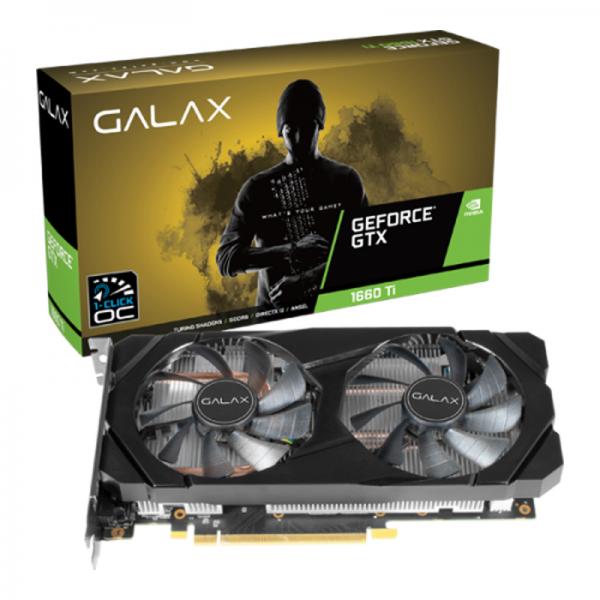 GALAX GeForce GTX 1660 Ti (1-Click OC) 6GB GDDR6 Graphic Card 60IRL7DSY91C