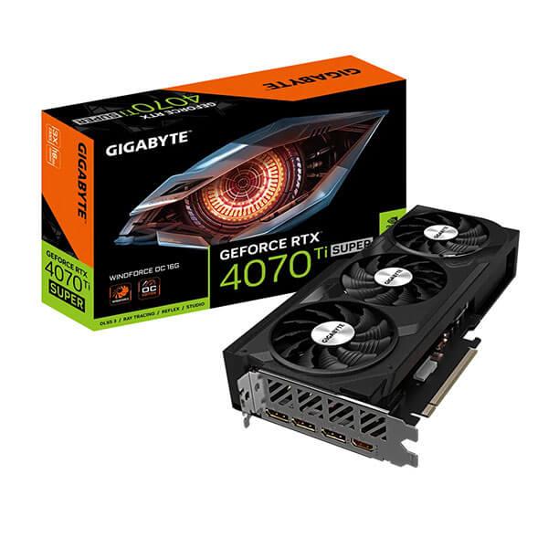 GIGABYTE RTX 4070 TI SUPER WINDFORCE OC 16GB GRAPHICS CARD