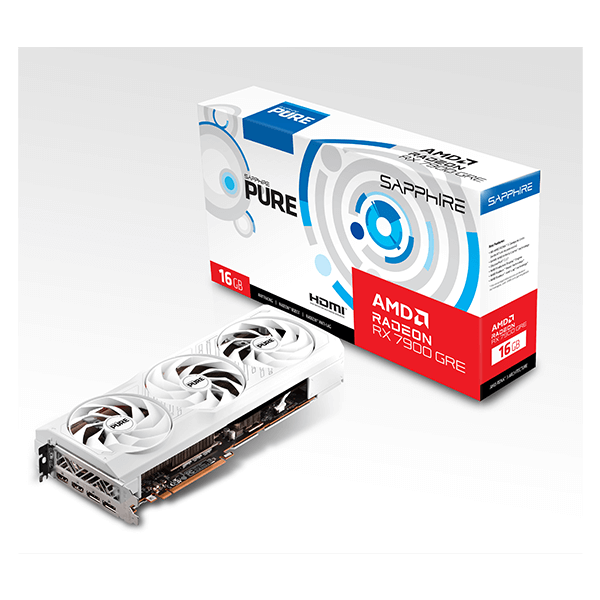 SAPPHIRE PURE RADEON RX 7900 GRE 16GB GRAPHICS CARD (11325-03-20G)