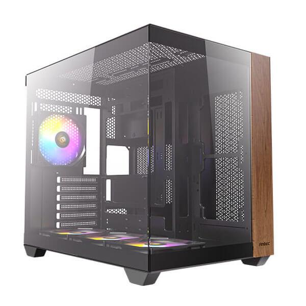 ANTEC CX800 WOOD ARGB ATX MID TOWER CASE (BLACK)