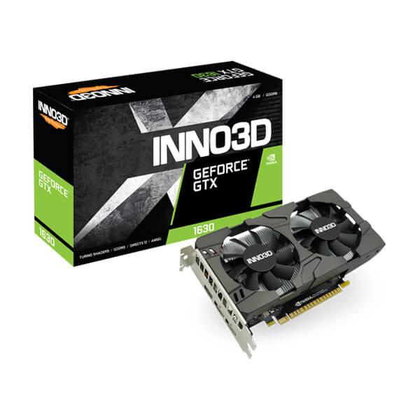 Inno3d GTX 1630 Twin X2 OC 4GB Gaming Graphics Card N16302-04D6X-1177VA25