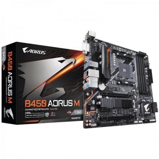 Image of GIYABYTE B450 AORUS MOTHERBOARD