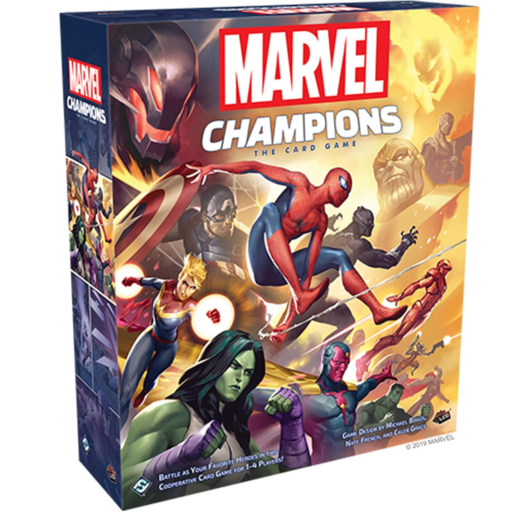 Image of Hasbro Marvel Legends Series Champions The Card Game (Imported)