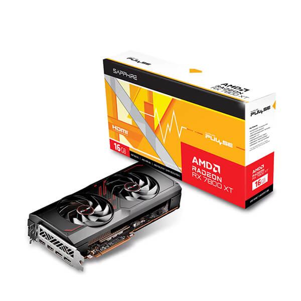 SAPPHIRE PULSE RADEON RX 7800 XT 16GB GDDR6 256-BIT GAMING GRAPHICS CARD (11330-02-20G)