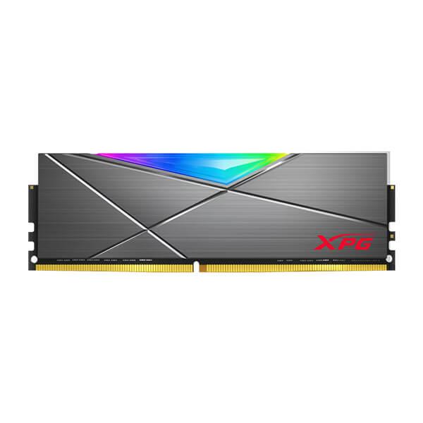 Adata AX4U320016G16A-ST50 Desktop Ram XPG Spectrix D50 Series 16GB (16GBx1) DDR4 3200MHz RGB Tungsten Grey