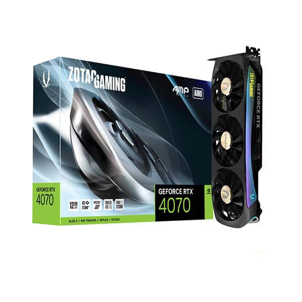 Zotac Gaming GeForce RTX 4070 AMP AIRO 12GB GDDR6X 192-bit Graphics Card