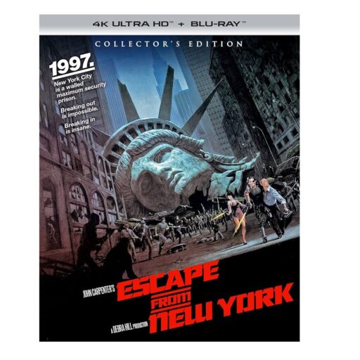 Escape From New York Collectors Edition 4K Uhd (Imported)