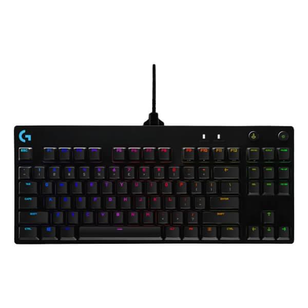 Logitech G Pro Gaming Keyboard GX Blue Clicky Switches 920-009396