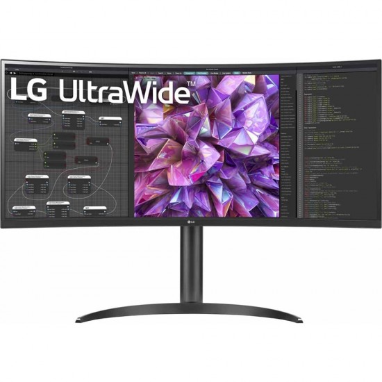 LG 34 INCH ULTRA WIDE 34WQ75C-B CURVED QHD MONITOR