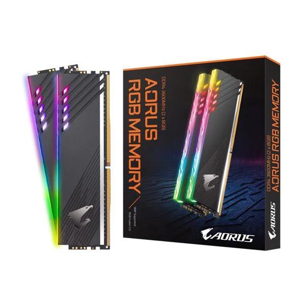 Gigabyte Aorus RGB Memory DDR4 16GB (2x8GB) 4400MHz Memory GP-ARS16G44