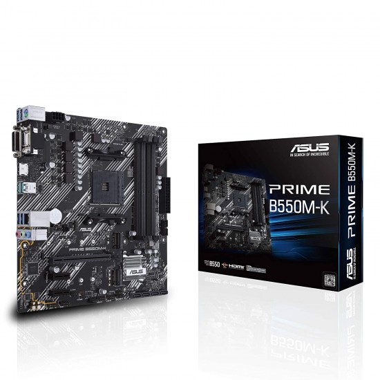 Image of ASUS PRIME B550M-K AMD AM4 DDR4 MOTHERBOARD