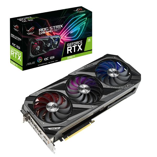 Asus ROG Strix Gaming RTX 3080 Ti OC Edition 12GB Graphics Card ROG-STRIX-RTX3080TI-O12G-Gaming