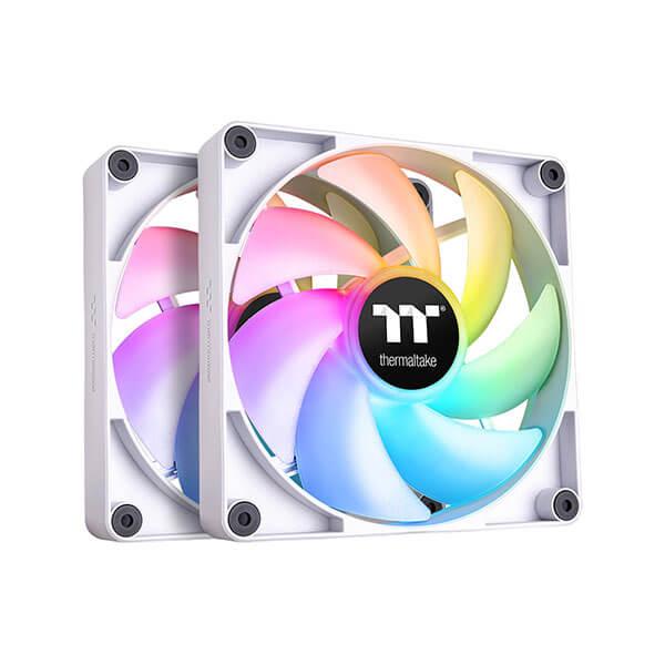 THERMALTAKE CT120 ARGB SYNC WHITE CABINET FAN (DUAL PACK)