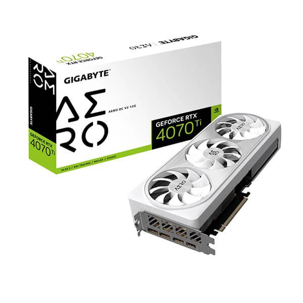 Gigabyte GeForce RTX 4070 Ti Aero OC V2 12GB GDDR6X 192-bit Gaming Graphics Card