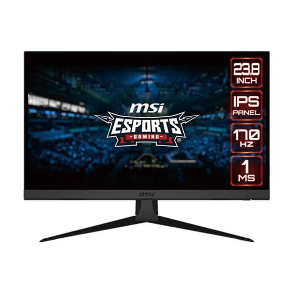 MSI Optix G2422 - 24 Inch Gaming Monitor (AMD FreeSync Premium, 1ms Response Time, 170Hz Refresh Rate, Frameless, FHD, IPS Panel, HDMI, DisplayPort)