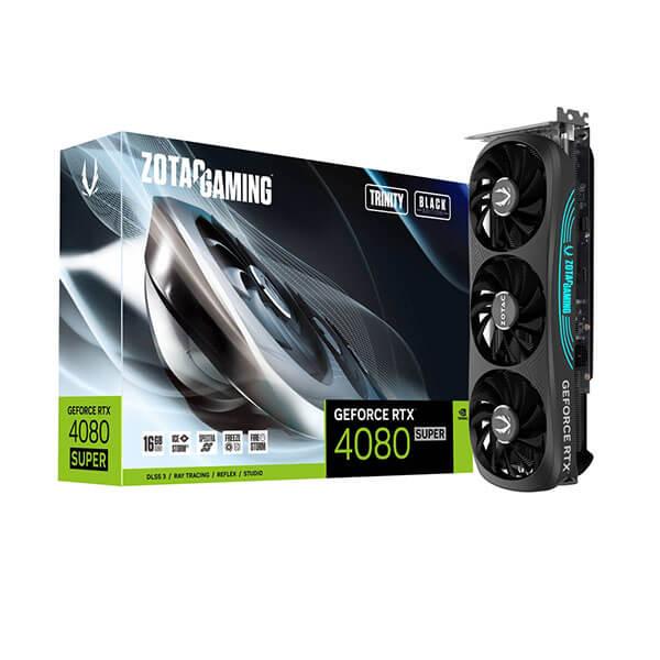 ZOTAC GAMING RTX 4080 SUPER TRINITY BLACK EDITION 16GB GRAPHICS CARD