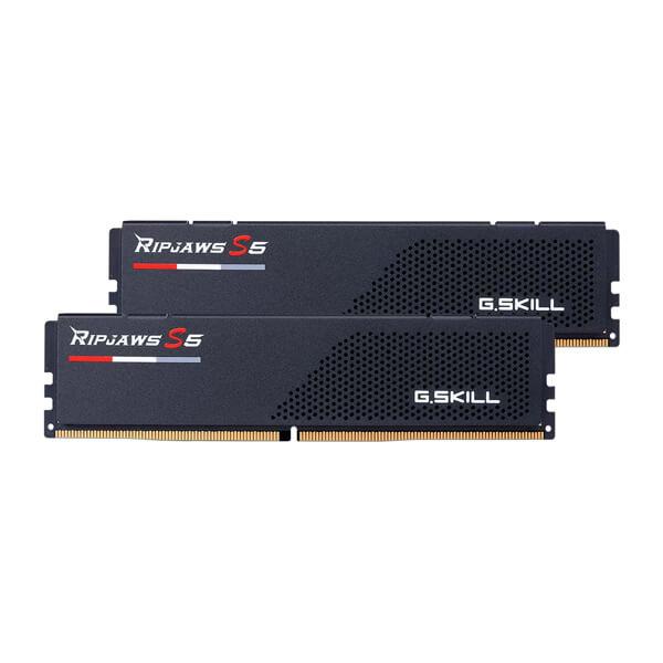 G.SKILL RIPJAWS S5 32GB (16GBX2) DDR5 6000MHZ DESKTOP RAM (MATTE BLACK)