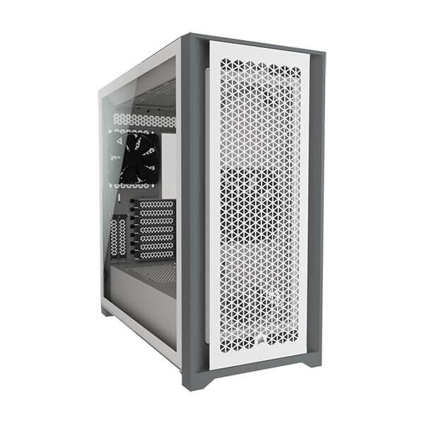 Corsair 5000D Airflow (ATX) Mid Tower Cabinet With Tempered Glass Side Panel (White)