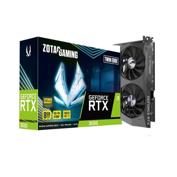 Zotac Gaming GeForce RTX 3050 Twin Edge LHR 8GB GDDR6 128-bit Graphics Card