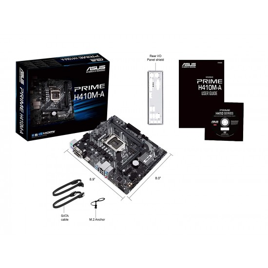 Image of ASUS PRIME H410M-CS INTEL LGA1200 MOTHERBOARD