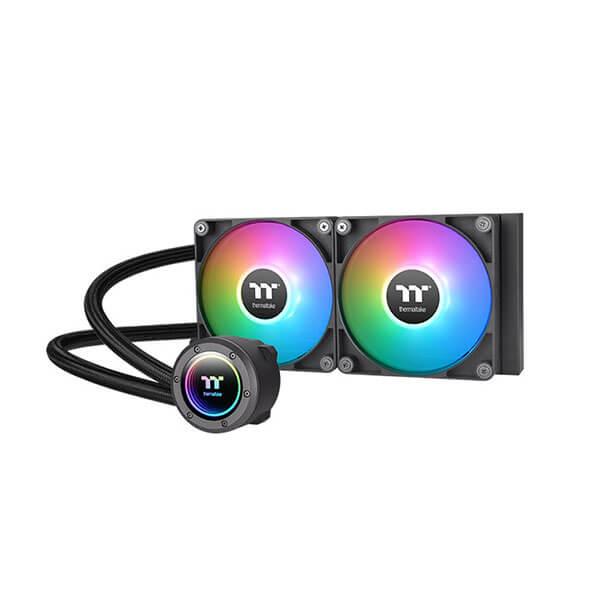 THERMALTAKE TH240 V2 ARGB SYNC BLACK ALL IN ONE 240MM CPU LIQUID COOLER (CL-W361-PL12SW-A)