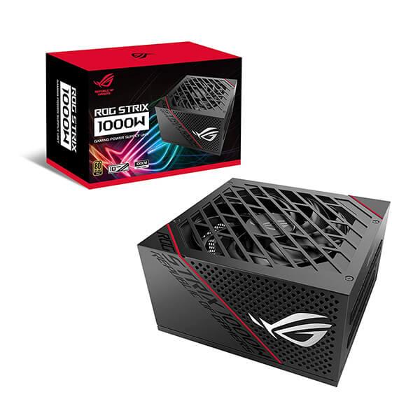 Asus ROG Strix 1000G SMPS - 1000 Watt 80 Plus Gold Certification Fully Modular PSU With Active PFC