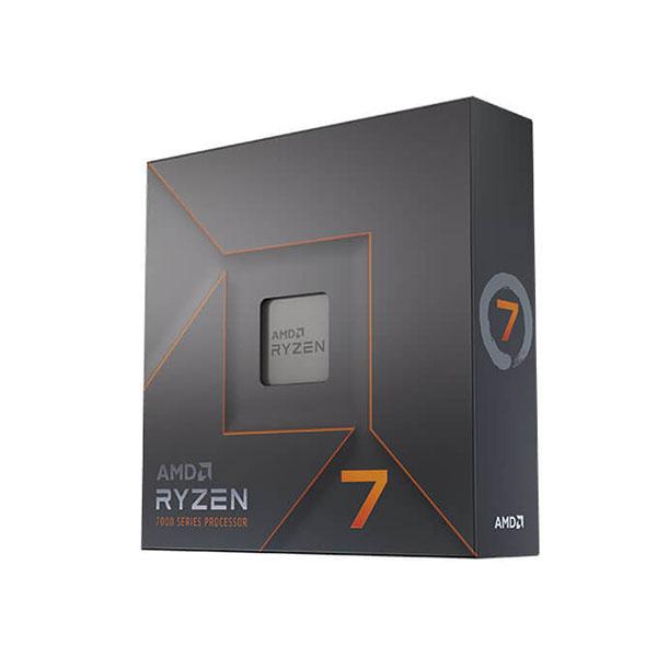 AMD Ryzen 7 7700X Processor with Radeon Graphics (8 Cores 16 Threads with Max Boost Clock of up to 5.4GHz, Base Clock of 4.5GHz, AM5 Socket and 40MB Cache Memory)