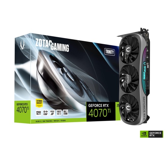 Image of ZOTAC-Gaming-GeForce-RTX-4070-Ti-Trinity-Graphics-Card