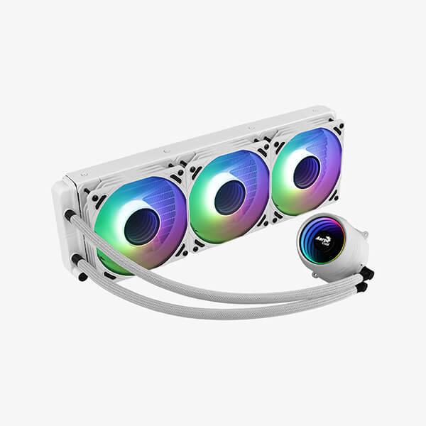 AEROCOOL MIRAGE L360 ARGB CPU LIQUID COOLER (WHITE)