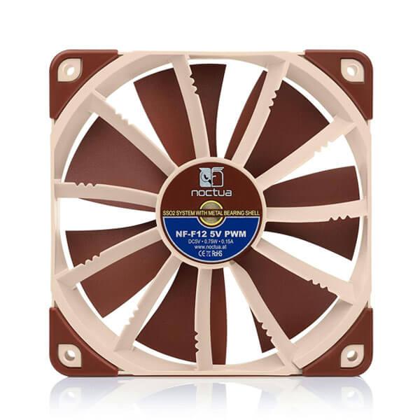 NOCTUA NF-F12 5V PWM 120MM CABINET FAN (SINGLE PACK)