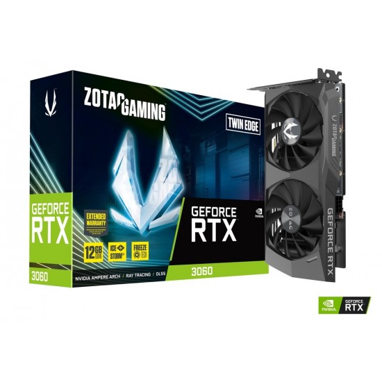 ZOTAC GEFORCE RTX 3060 TWIN EDGE 12GB GRAPHIC CARD