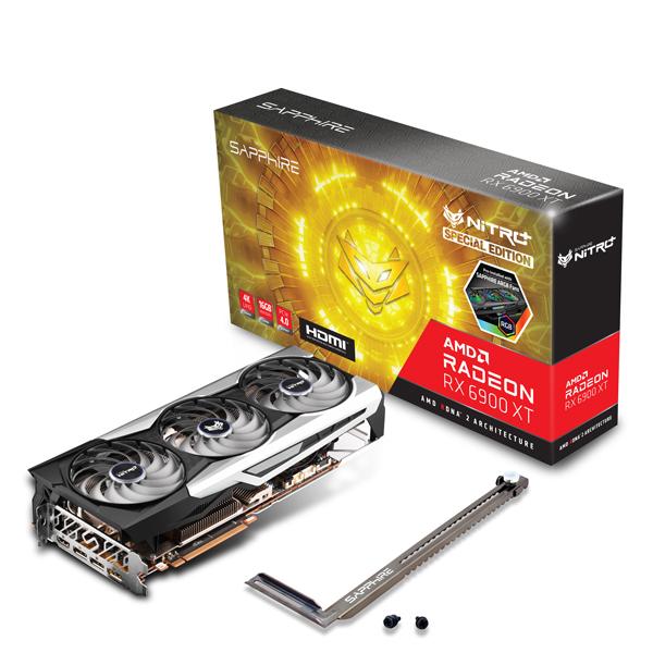 SAPPHIRE RADEON RX 6900 XT NITRO+ SPECIAL EDITION 16GB GDDR6 256-BIT GAMING GRAPHICS CARD (11308-03-....