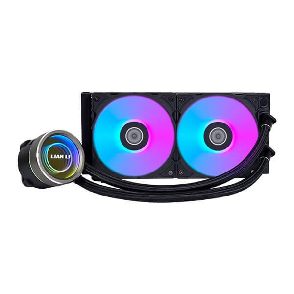 Lian Li Galahad II Trinity ARGB All In One 240mm CPU Liquid Cooler (Black)