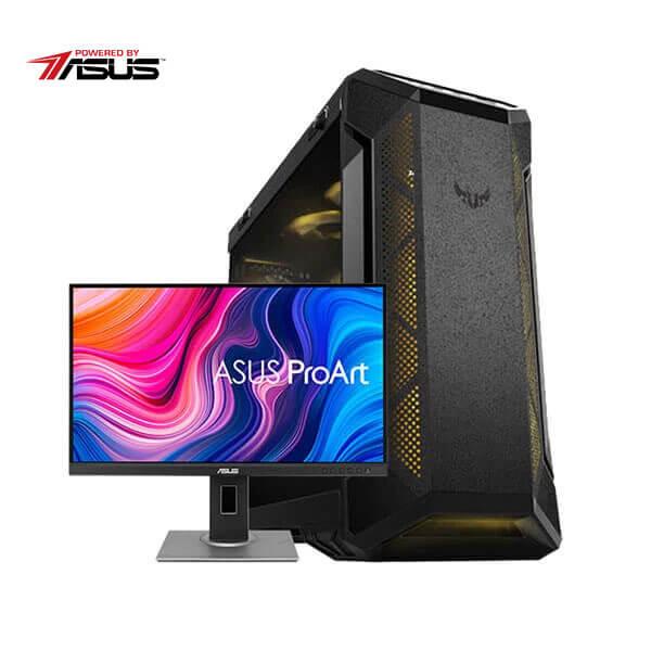 AMD GAMERS PROART PRE BUILD PC II DESKTOP POWERED BY ASUS (RYZEN 9 7950X, RTX 4070 TI OC 12GB)